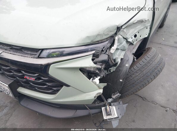 KL79MTSL8RB095801 2024 CHEVROLET TRAILBLAZER Green Instrument cluster view