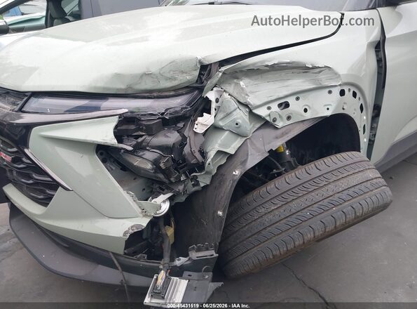 KL79MTSL8RB095801 2024 CHEVROLET TRAILBLAZER Green Front view