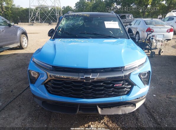 KL79MTSL8RB140638 2024 CHEVROLET TRAILBLAZER Синий Вид щитка приборов