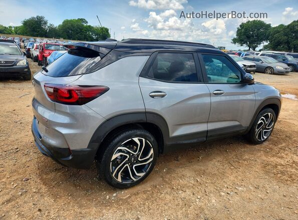 KL79MTSL8SB079393 2025 CHEVROLET TRAILBLAZER Gray Հետևի աջ