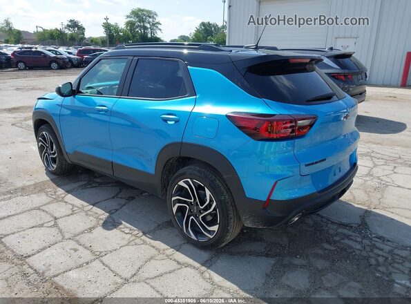 KL79MTSL8SB125689 2025 CHEVROLET TRAILBLAZER Blue Հետևի ձախ