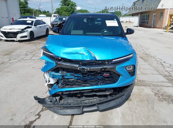 KL79MTSL8SB125689 2025 CHEVROLET TRAILBLAZER Blue Սալոնի հետևի տեսք