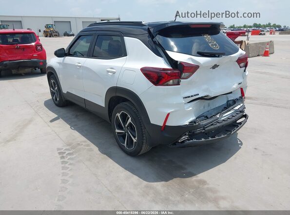 KL79MTSL9MB123369 2021 CHEVROLET TRAILBLAZER White Հետևի ձախ