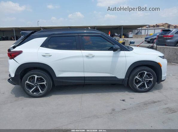 KL79MTSL9MB123369 2021 CHEVROLET TRAILBLAZER White Սալոնի հետևի տեսք