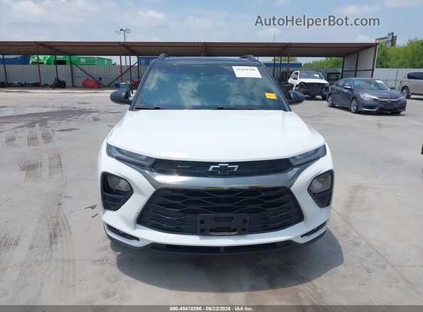 KL79MTSL9MB123369 2021 CHEVROLET TRAILBLAZER White Սարքավորումների վահանակի տեսք