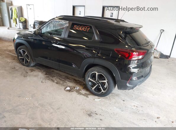 KL79MTSL9NB076149 2022 CHEVROLET TRAILBLAZER Black Հետևի ձախ