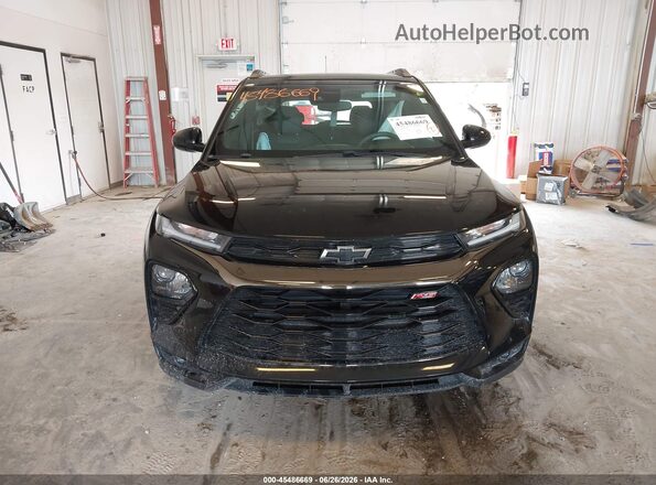KL79MTSL9NB076149 2022 CHEVROLET TRAILBLAZER Black Դիմացի տեսք