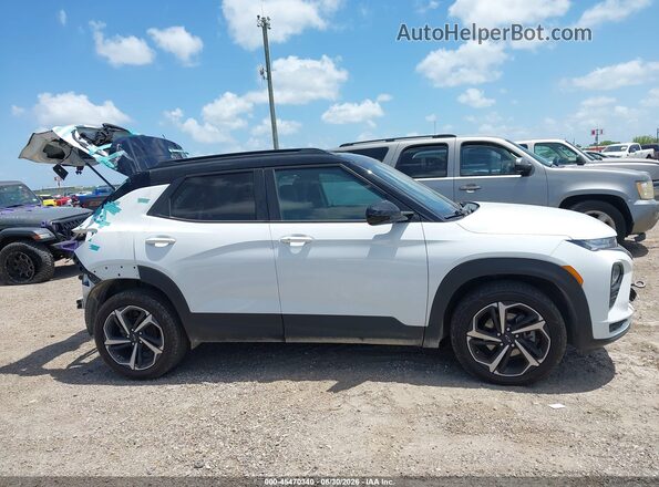 KL79MTSL9PB098865 2023 CHEVROLET TRAILBLAZER White Vista interior de 360 grados