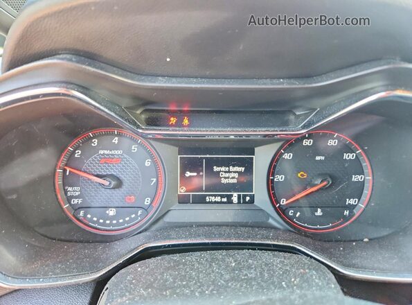 KL79MTSL9PB099191 2023 CHEVROLET TRAILBLAZER Gray Սարքավորումների վահանակի տեսք