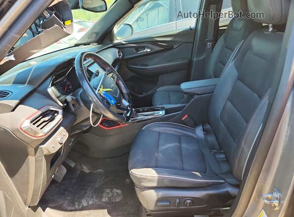 KL79MTSL9PB099191 2023 CHEVROLET TRAILBLAZER Gray Սալոնի դիմացի տեսք