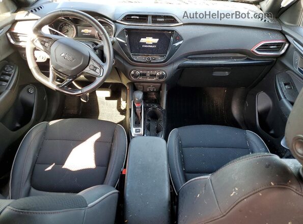 KL79MTSL9PB152195 2023 CHEVROLET TRAILBLAZER Black წინა პანელის ხედი