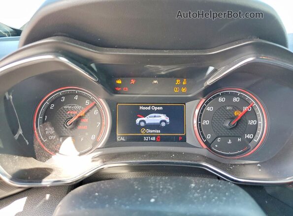 KL79MTSL9PB152195 2023 CHEVROLET TRAILBLAZER Black ხელსაწყოთა პანელის ხედი