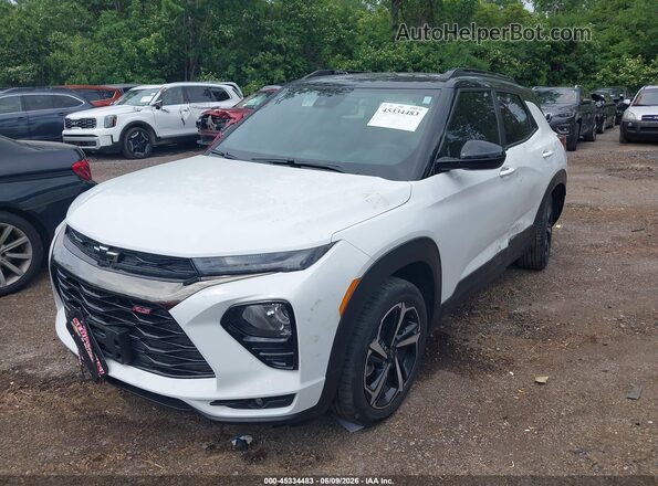 KL79MTSL9PB167800 2023 CHEVROLET TRAILBLAZER Белый Передняя левая четверть
