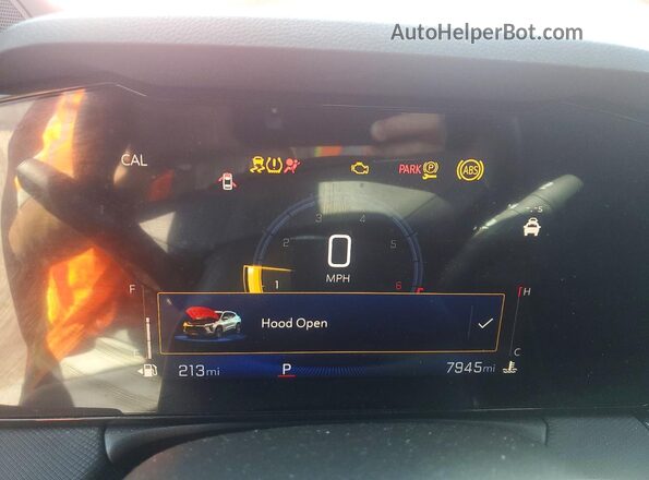 KL79MTSL9TB059798 2026 CHEVROLET TRAILBLAZER Red Вид щитка приладів