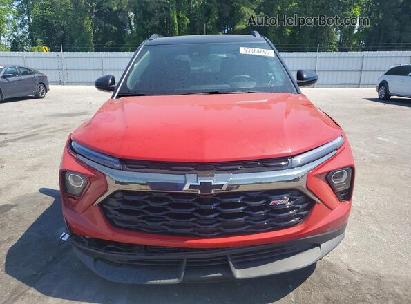 KL79MTSL9TB059798 2026 CHEVROLET TRAILBLAZER Red Вид спереду