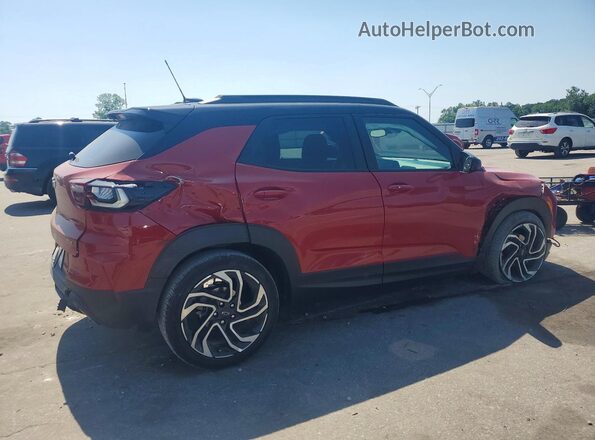 KL79MTSL9TB059798 2026 CHEVROLET TRAILBLAZER Red Задня права чверть