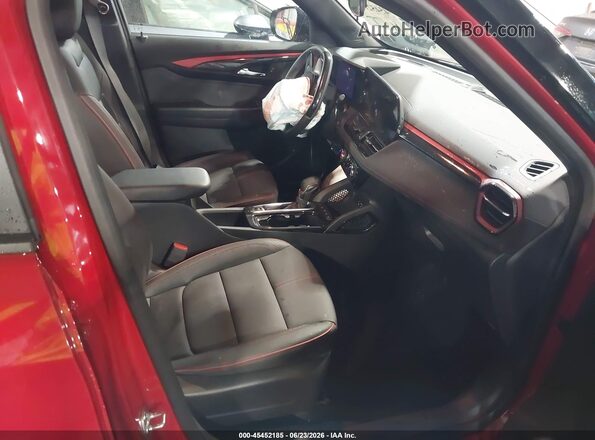 KL79MTSL9TB079615 2026 CHEVROLET TRAILBLAZER Red წინა სალონის ხედი