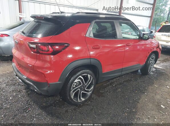 KL79MTSL9TB079615 2026 CHEVROLET TRAILBLAZER Red უკანა მარჯვენა