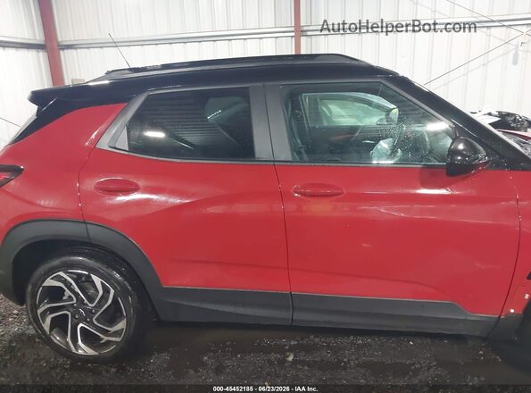 KL79MTSL9TB079615 2026 CHEVROLET TRAILBLAZER Red უკანა სალონის ხედი