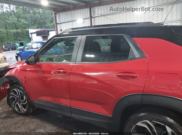 KL79MTSL9TB079615 2026 CHEVROLET TRAILBLAZER Red სალონის 360-გრადუსიანი ხედი