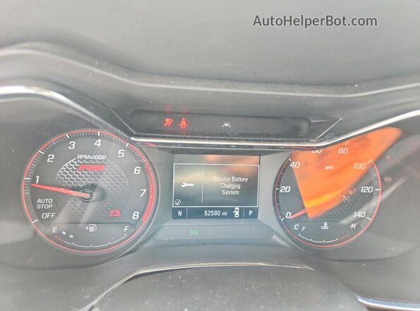 KL79MTSLXNB098399 2022 CHEVROLET TRAILBLAZER Black Սարքավորումների վահանակի տեսք