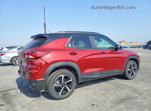 KL79MTSLXPB040747 2023 CHEVROLET TRAILBLAZER Burgundy Rear right