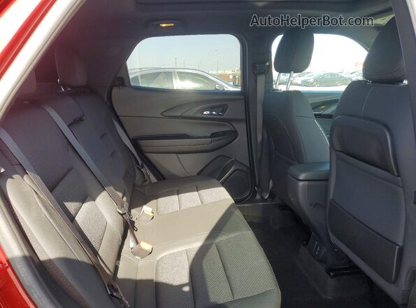 KL79MTSLXPB040747 2023 CHEVROLET TRAILBLAZER Burgundy Rear seats view