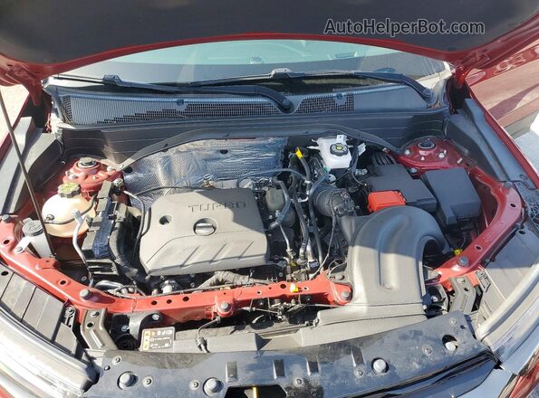 KL79MTSLXPB040747 2023 CHEVROLET TRAILBLAZER Burgundy Rear interior view