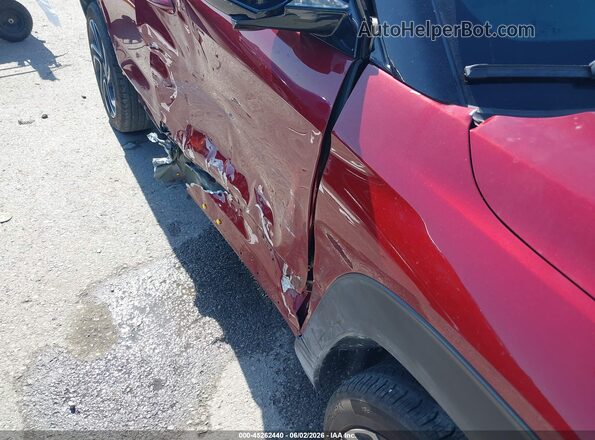 KL79MTSLXSB014626 2025 CHEVROLET TRAILBLAZER Maroon 