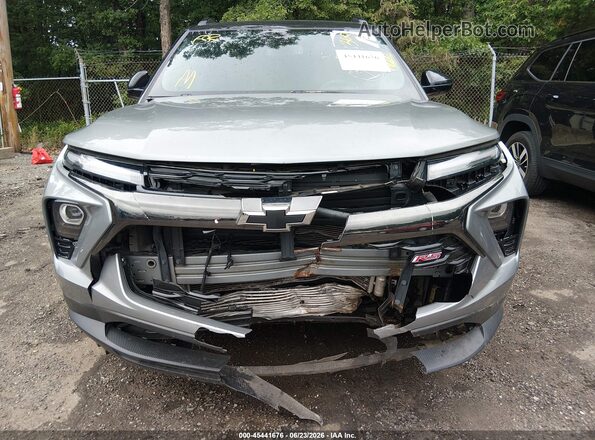 KL79MTSLXSB017980 2025 CHEVROLET TRAILBLAZER Gray Вид спереду