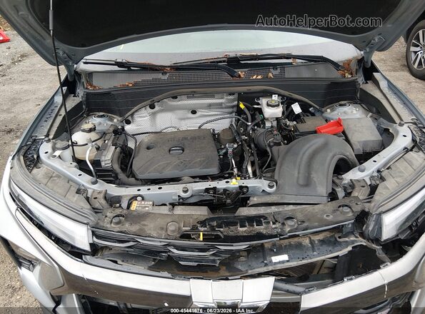 KL79MTSLXSB017980 2025 CHEVROLET TRAILBLAZER Gray Вид ззаду