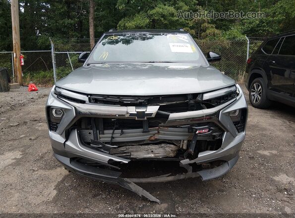 KL79MTSLXSB017980 2025 CHEVROLET TRAILBLAZER Gray Вид щитка приладів