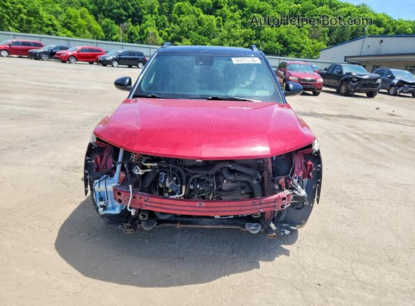 KL79MUSL0MB048888 2021 CHEVROLET TRAILBLAZER Burgundy წინა ხედი