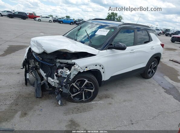 KL79MUSL0NB017920 2022 CHEVROLET TRAILBLAZER White Передня ліва чверть