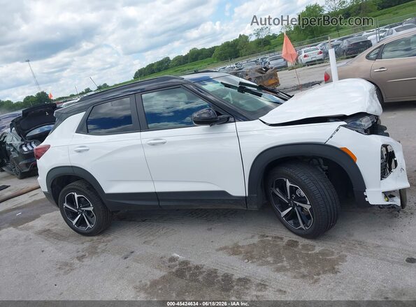 KL79MUSL0NB017920 2022 CHEVROLET TRAILBLAZER White Панорамний вид салону 360°