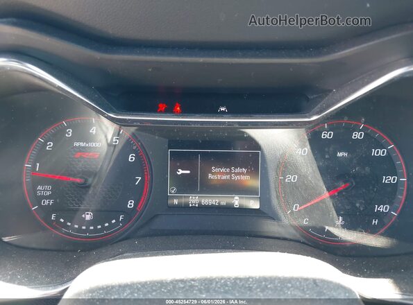 KL79MUSL0NB020803 2022 CHEVROLET TRAILBLAZER Gray Widok tylnych siedzeń