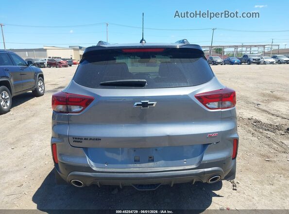 KL79MUSL0NB020803 2022 CHEVROLET TRAILBLAZER Gray 