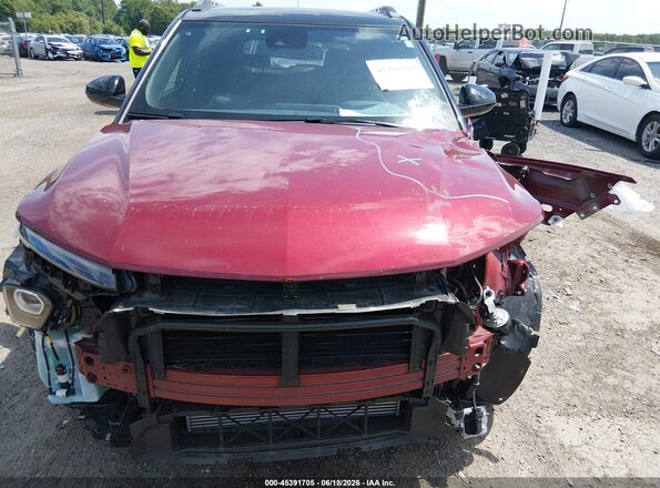 KL79MUSL2SB171024 2025 CHEVROLET TRAILBLAZER Red Вид щитка приладів