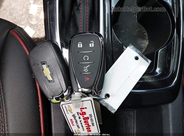 KL79MUSL2SB171024 2025 CHEVROLET TRAILBLAZER Red Вид панелі приладів