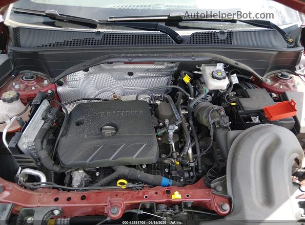 KL79MUSL2SB171024 2025 CHEVROLET TRAILBLAZER Red Вид ззаду