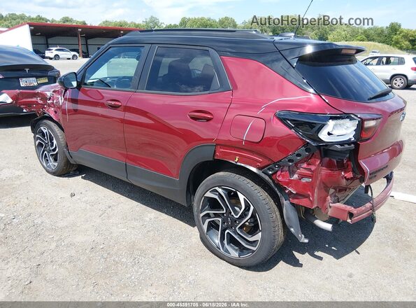 KL79MUSL2SB171024 2025 CHEVROLET TRAILBLAZER Red Задня ліва чверть