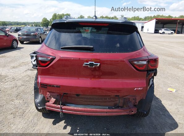 KL79MUSL2SB171024 2025 CHEVROLET TRAILBLAZER Red 