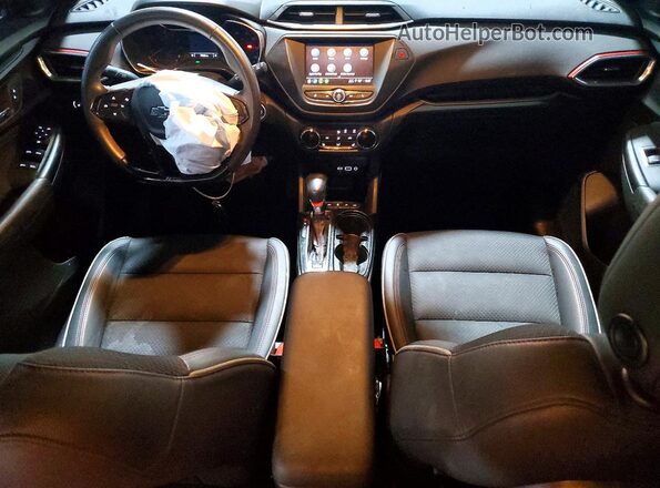 KL79MUSL3MB122479 2021 CHEVROLET TRAILBLAZER White Dashboard view