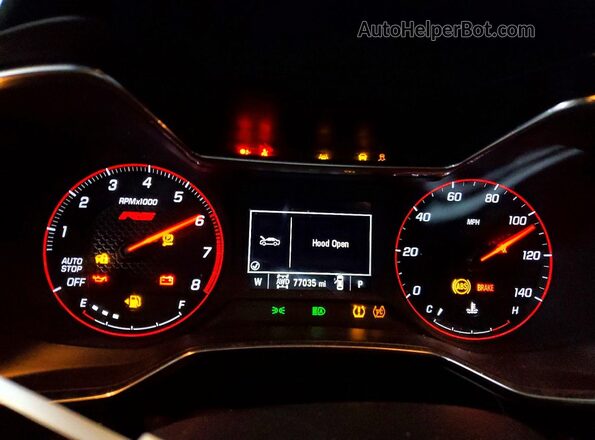 KL79MUSL3MB122479 2021 CHEVROLET TRAILBLAZER White Instrument cluster view