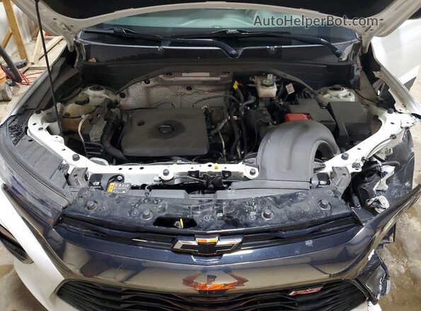 KL79MUSL3MB122479 2021 CHEVROLET TRAILBLAZER White Engine compartment view