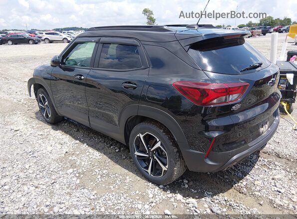 KL79MUSL3MB123373 2021 CHEVROLET TRAILBLAZER Черный Задняя левая четверть