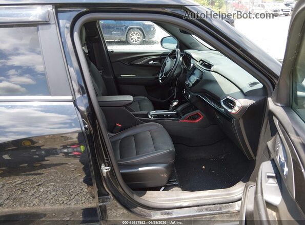 KL79MUSL3MB123373 2021 CHEVROLET TRAILBLAZER Черный Вид салона спереди