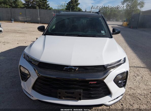 KL79MUSL3PB021317 2023 CHEVROLET TRAILBLAZER White Սալոնի հետևի տեսք