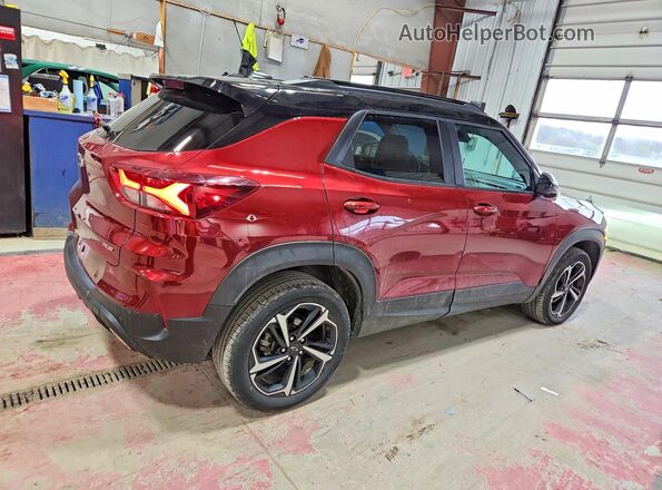 KL79MUSL3PB080738 2023 CHEVROLET TRAILBLAZER Burgundy 