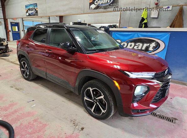 KL79MUSL3PB080738 2023 CHEVROLET TRAILBLAZER Burgundy 